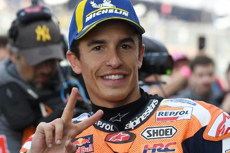 MotoGP: Marquez bei Comeback Fünfter - Folger gestürzt MotoGP: Marquez bei Comeback Fünfter - Folger gestürzt
