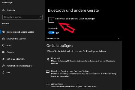 Die Übertragung einzelner Dateien zwischen dem Smartphone und dem Rechner ist auch per Bluetooth möglich.