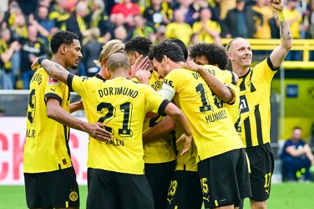 Platz 2: Borussia Dortmund - U-S-U-S-S, 11 Punkte, 19:6 Tore