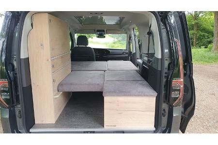 Natürliche Reisemobile Caddy - Bett