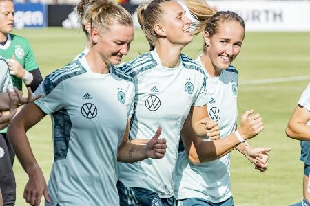 DFB-Frauen: ARD zeigt WM-Generalprobe zur Primetime DFB-Frauen: ARD zeigt WM-Generalprobe zur Primetime