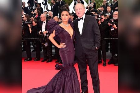 Schauspielerin Salma Hayek und François-Henri Pinault