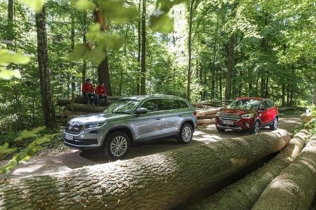 Ford Kuga Skoda Kodiaq Gebrauchtwagenvergleich 2023
