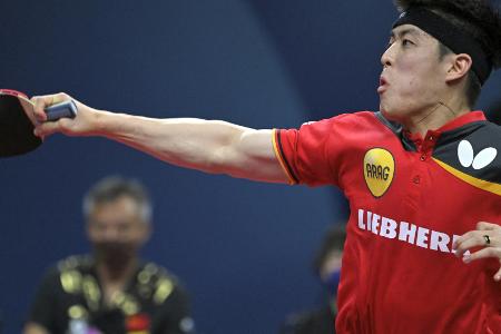 Tischtennis-WM: Dang Qiu, Franziska und Filus in Runde drei Tischtennis-WM: Dang Qiu, Franziska und Filus in Runde drei