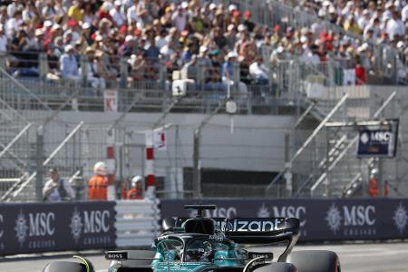 Platz 14: Lance Stroll (Aston Martin) - 1:12.623m