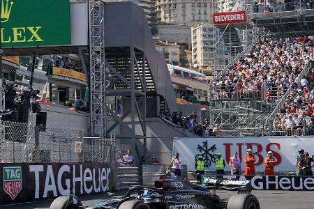 Platz 8: George Russell (Mercedes) - 1:11.964m