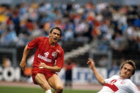 1989: Thomas Allofs (1. FC Köln) mit 17 Toren