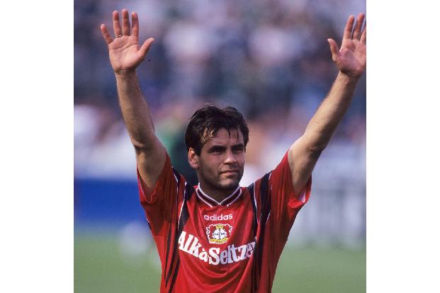 1998: Ulf Kirsten (Bayer Leverkusen) mit 22 Toren