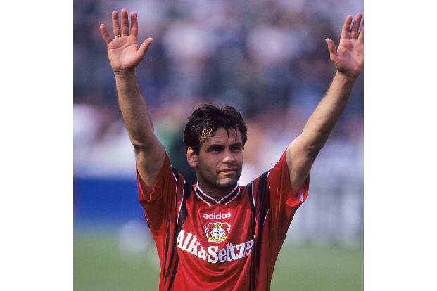 1998: Ulf Kirsten (Bayer Leverkusen) mit 22 Toren