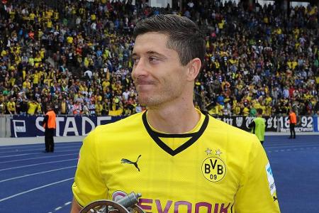 2014: Robert Lewandowski (Borussia Dortmund) mit 20 Toren