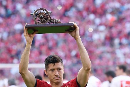 2018: Robert Lewandowski (Bayern München) mit 29 Toren