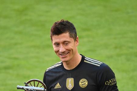 2021: Robert Lewandowski (Bayern München) mit 41 Toren