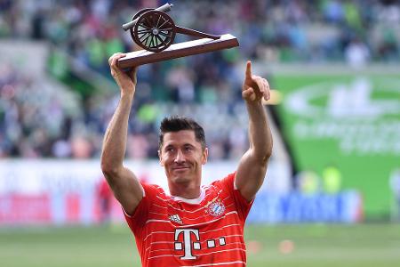 2022: Robert Lewandowski (Bayern München) mit 35 Toren