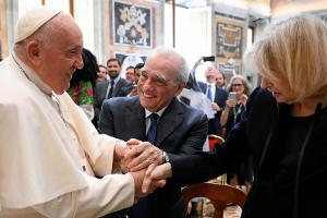 Martin Scorsese trifft Papst Franziskus und kündigt Film über Jesus an