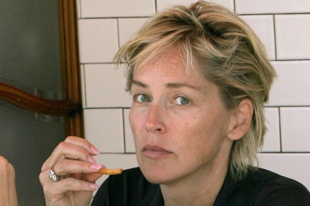 Sharon Stone ungeschminkt