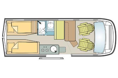 Campingbusse mit Bad 
