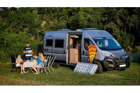 Campingbusse mit Bad Clever i