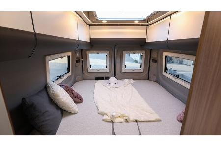 Campingbusse mit Bad Bett i
