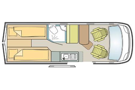 Campingbusse mit Bad 