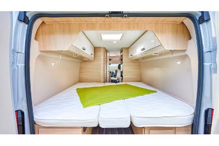 Campingbusse mit Bad Garage i
