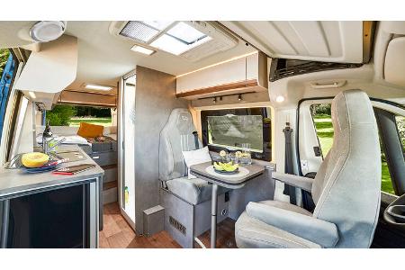 Campingbusse mit Bad Kueche i