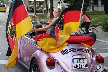 Autokorso Fußball-WM