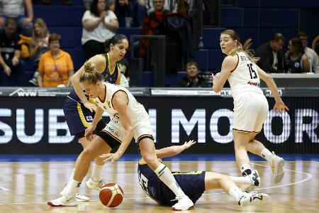 Basketballerinnen verlieren ersten Test in Israel Basketballerinnen verlieren ersten Test in Israel