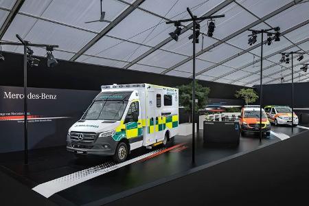 Wenn jede Sekunde zählt: Mercedes-Benz auf der RETTmobil 2023 When every second counts: Mercedes-Benz at RETTmobil 2023