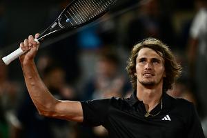 Dreisatzsieg gegen Dimitrow: Zverev im Viertelfinale