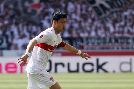Wataru Endo - Note: 2,0 - Setzte sich vor dem Pass zum vermeintlichen 1:1 überragend auf links durch. Hatte kurz nach der Pause einen zweiten Tor-Assist auf Lager. Mit dem feinen Steckpass auf Guirassy ging der Stuttgarter Ausgleich in Minute 47 zu großen Teilen auf sein Konto.