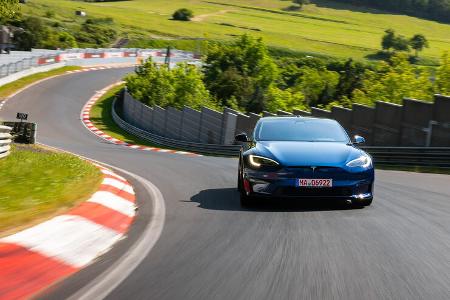 Tesla Model S Plaid Track Pack Rekord Nürburgring-Nordschleife