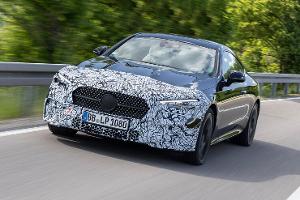 Ganz schön sportlich für einen Benz