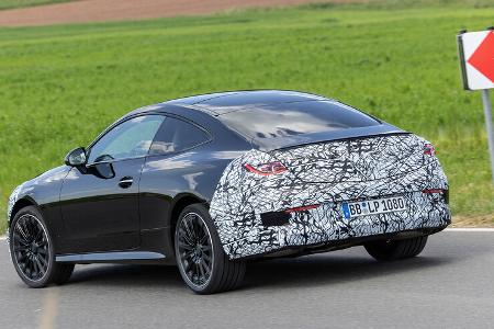 Erlkönig Mitfahrt Mercedes CLE Coupé 2024