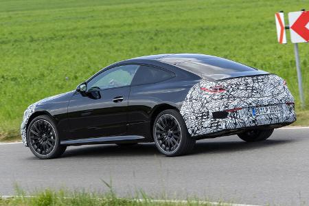 Erlkönig Mitfahrt Mercedes CLE Coupé 2024