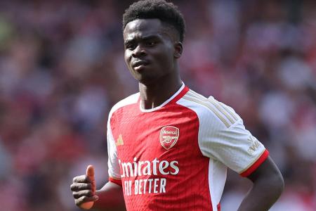 Platz 3: Bukayo Saka (FC Arsenal) - 195,8 Millionen Euro
