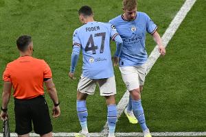 Wie 2021: De Bruyne im CL-Finale verletzt ausgewechselt