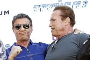 Stallone gibt zu: Schwarzenegger der "bessere Action-Star"