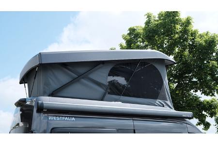 Westfalia Meridian 600 D neues Aufstelldach Innenansicht