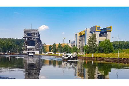 promobil Leser-Tour Schiffshebewerk