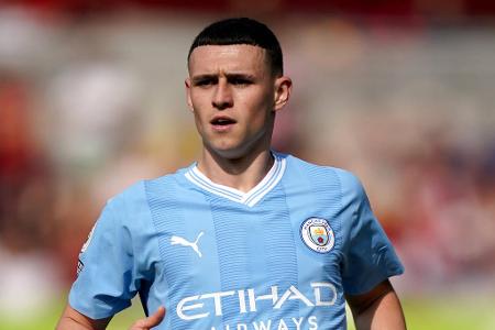 Platz 9: Phil Foden (Manchester City) - 166,8 Millionen Euro