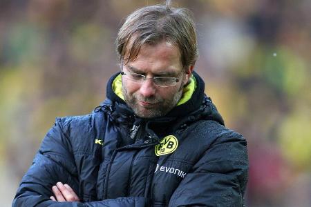 'Wir haben uns soeben entschieden, den Verein nicht aufzulösen, obwohl wir unentschieden gespielt haben' (Klopp nimmt ein 1:1 gegen Gladbach 2011 locker)