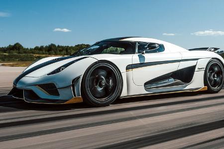 Koenigsegg Regera Hybrid Hypercar 0-400-0-km/h-Rekord