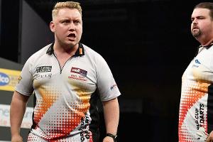 Darts: Deutschland im Viertelfinale der Team-WM