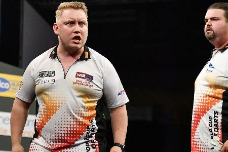 Darts: Deutschland im Viertelfinale der Team-WM Darts: Deutschland im Viertelfinale der Team-WM