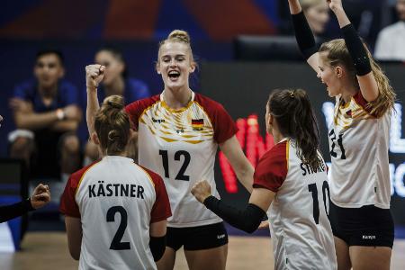 Nations League: Volleyballerinnen siegen wieder Nations League: Volleyballerinnen siegen wieder