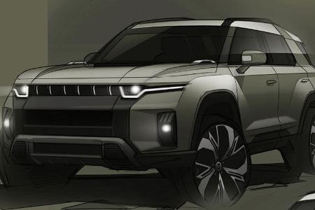 Ssangyong J100 e-SUV Concept