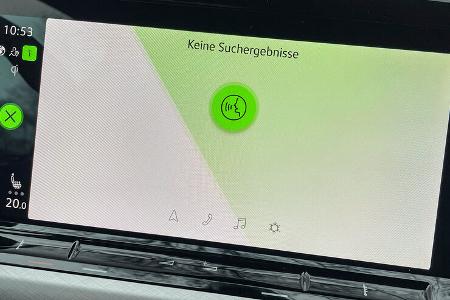 VW Golf VIII, Interieur