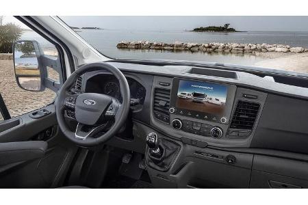 Cockpit, Fahrerhaus, Ford Transit, Wohnmobil, Weinsberg