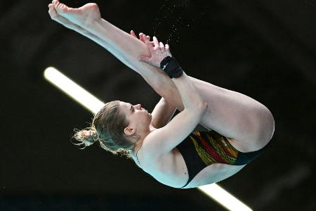 Wasserspringen: Christina Wassen gewinnt EM-Silber vom Turm Wasserspringen: Christina Wassen gewinnt EM-Silber vom Turm