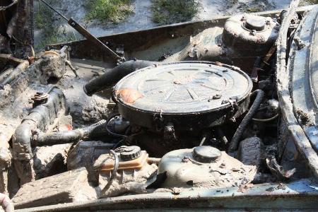 BMW 5er E12 Wasserleiche